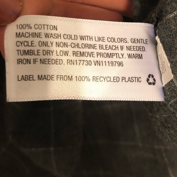 GOODFELLOW Shirts Men's L/XL Gray Yellow Multicolor Button Down Striped Bundle - Picture 11 of 16